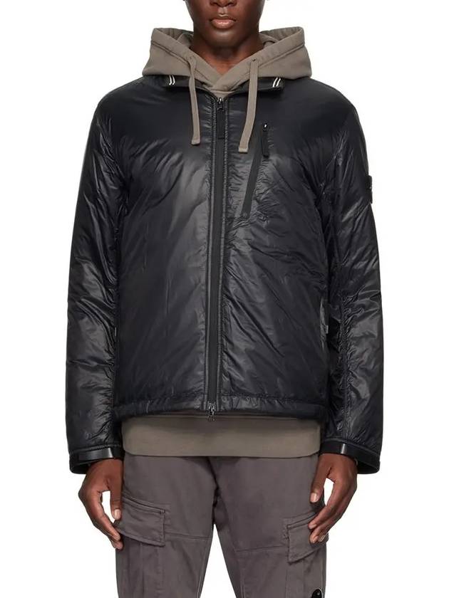 Q0525 Pertex Quantum Insulation Technology Light Packable Blouson Jacket Black - STONE ISLAND - BALAAN 2