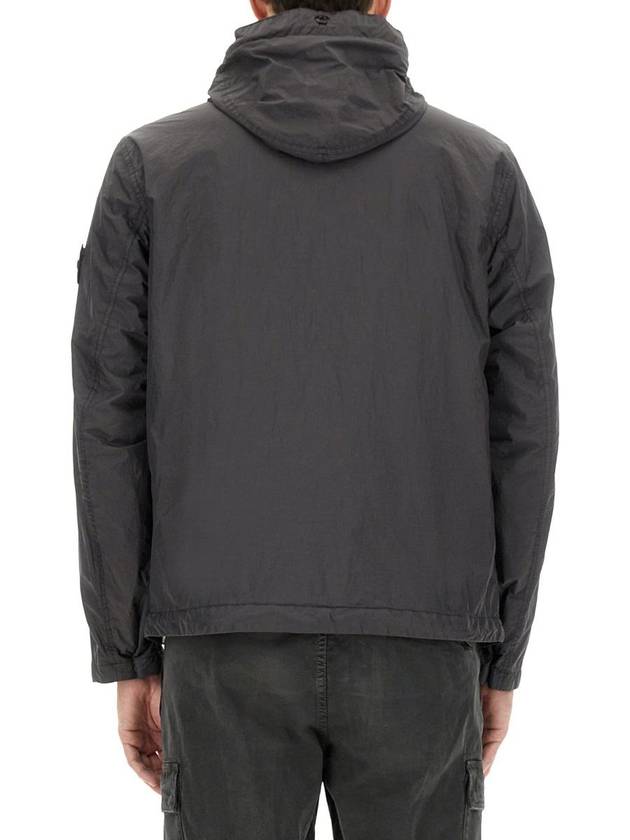 Stone Island Hooded Jacket - STONE ISLAND - BALAAN 3