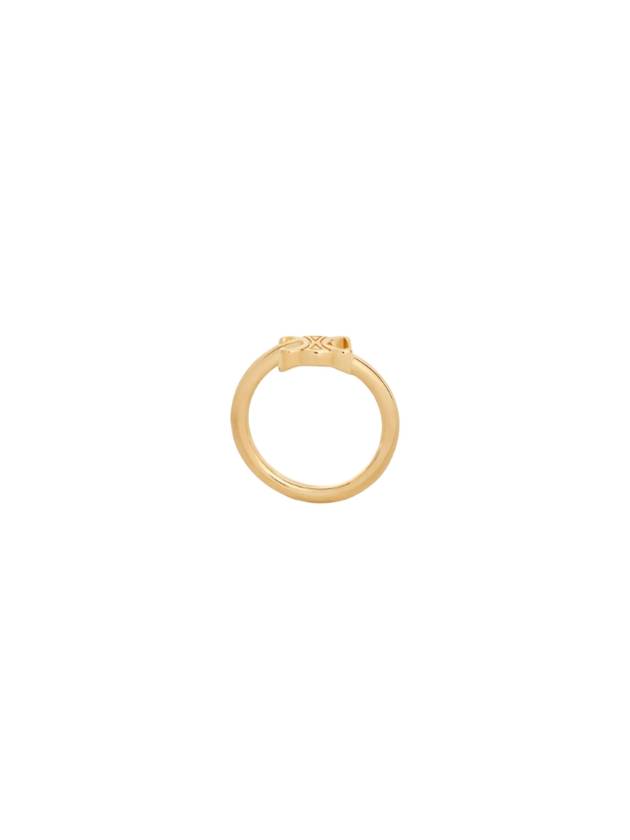 Triomphe Asymmetric Ring Gold - CELINE - BALAAN 1