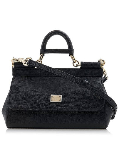 Sicily Mini Shoulder Bag Black - DOLCE&GABBANA - BALAAN 2