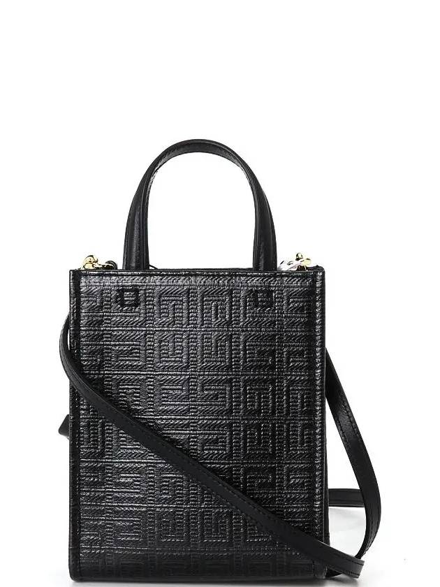 4G Canvas Vertical Mini G Tote Bag Black - GIVENCHY - BALAAN 4