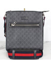 GG Supreme Messenger Bag Black - GUCCI - BALAAN 3