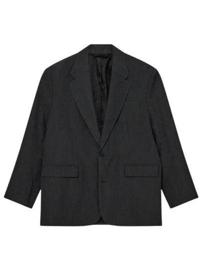 Relaxed Fit Suit Jacket Grey - ACNE STUDIOS - BALAAN 2