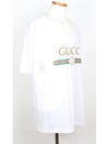 Band logo short sleeve t shirt L - GUCCI - BALAAN 7