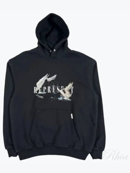 Represent MH4017 171 Swan Hoodie - REPRESENT - BALAAN 1