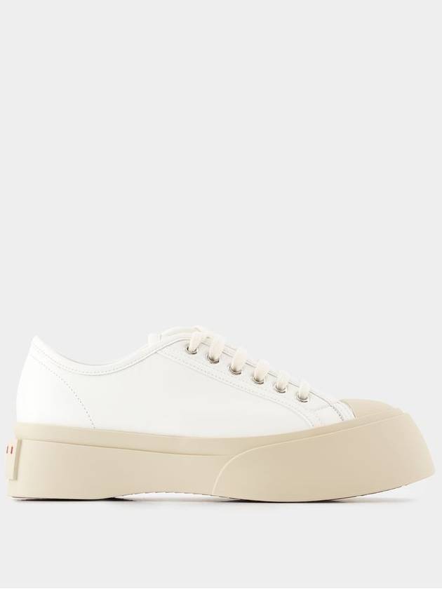 Pablo Lace-Up Low Top Sneakers White - MARNI - BALAAN 2