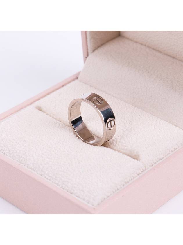 White gold 5 5mm No 49 love ring - CARTIER - BALAAN 9