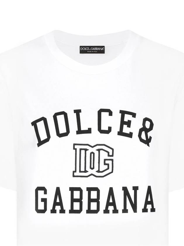 Dolce & Gabbana T-shirts and Polos White - DOLCE&GABBANA - BALAAN 1