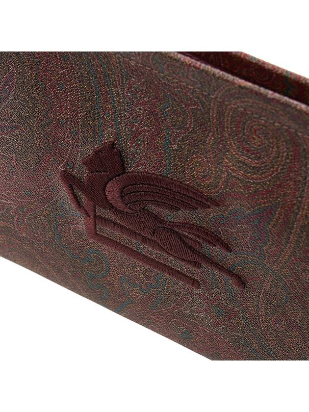 Paisley Clutch Bag Brown - ETRO - BALAAN 7