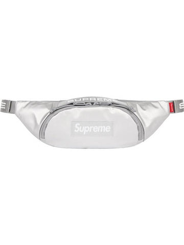 Small Waist Bag Silver Small Waist Bag Silver - SUPREME - BALAAN 1