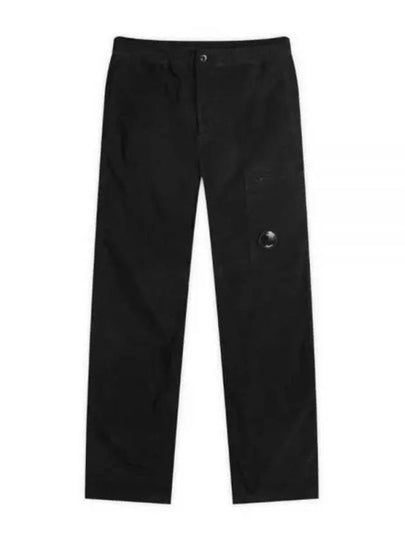 Corduroy Lens Cargo Straight Pants Black - CP COMPANY - BALAAN 2