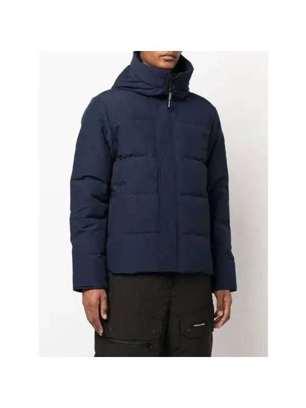 Macmillan Iconic Label Parka Navy - CANADA GOOSE - BALAAN 4