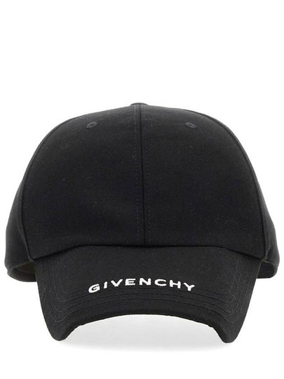 Logo Print Ball Cap Black - GIVENCHY - BALAAN 2