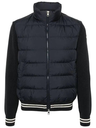 Logo patch padded navy - MONCLER - BALAAN 2