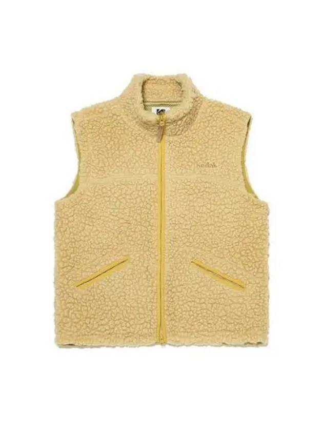 KODAK Apparel Trip Wool Fleece Vest BEIGE - KODO - BALAAN 1