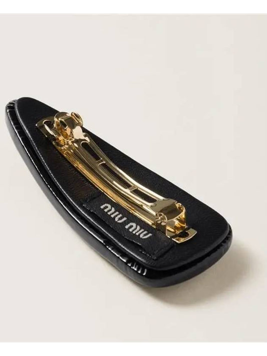 Patent Leather Hair Clip 5IF179 069 F0002 - MIU MIU - BALAAN 2