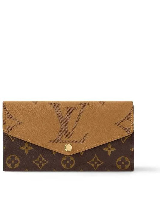 Sarah Monogram Reverse Long Wallet Brown - LOUIS VUITTON - BALAAN 2