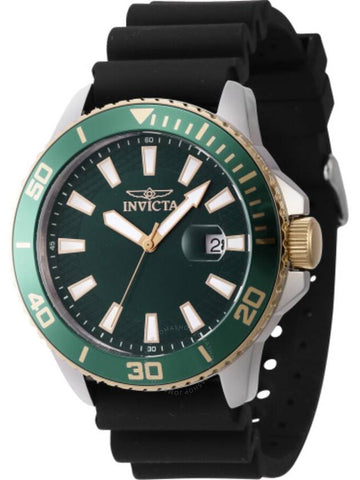 Invicta Pro Diver Quartz Green Dial Men's Watch 46093 - INVICTA - BALAAN 1