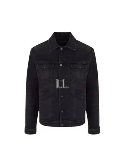 Washing Trucker Jacket Black - TOM FORD - BALAAN 2