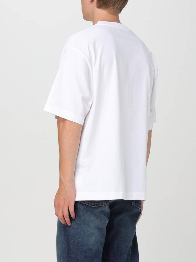 Logo Cotton Jersey Short Sleeve T-Shirt White - OFF WHITE - BALAAN 4