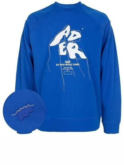 Logo Print Sweatshirt Blue - ADER ERROR - BALAAN 2