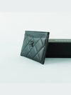 French origin classic card holder case wallet business black seal lambskin AP0213 - CHANEL - BALAAN 4