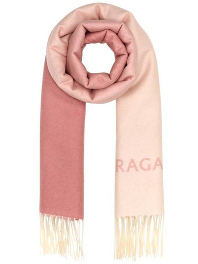 Salvatore Muffler Scarf 320796770205 NYLDPINMAS Pink - SALVATORE FERRAGAMO - BALAAN 2