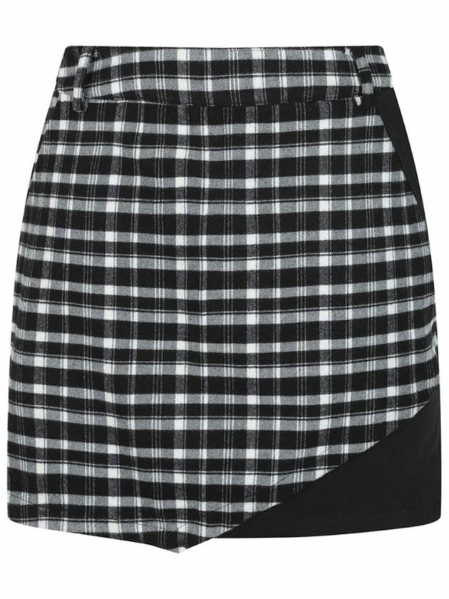 Women s Check Pattern Culotte Skirt SL3LCR002 - SPARKS - BALAAN 2