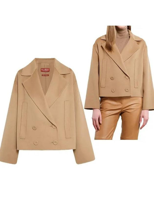 Celso Virgin Wool Jacket Camel - MAX MARA - BALAAN 2