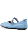 Right Leather Mary Jane Flat Shoes Blue - CAMPER - BALAAN 4