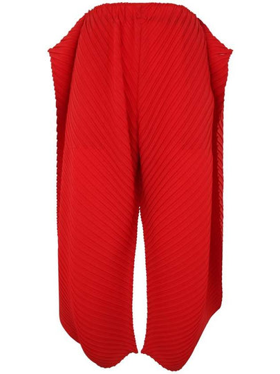 Straight Pants IM38FF158 24 RED - ISSEY MIYAKE - BALAAN 2