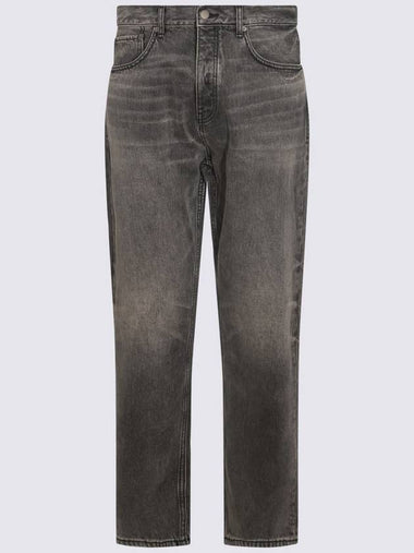 Fear Of God Essentials Vintage Black Cotton Denim Jeans - FEAR OF GOD ESSENTIALS - BALAAN 1