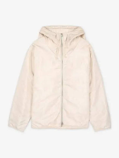 Blouson Nylon Hooded Jacket Beige - JIL SANDER - BALAAN 2