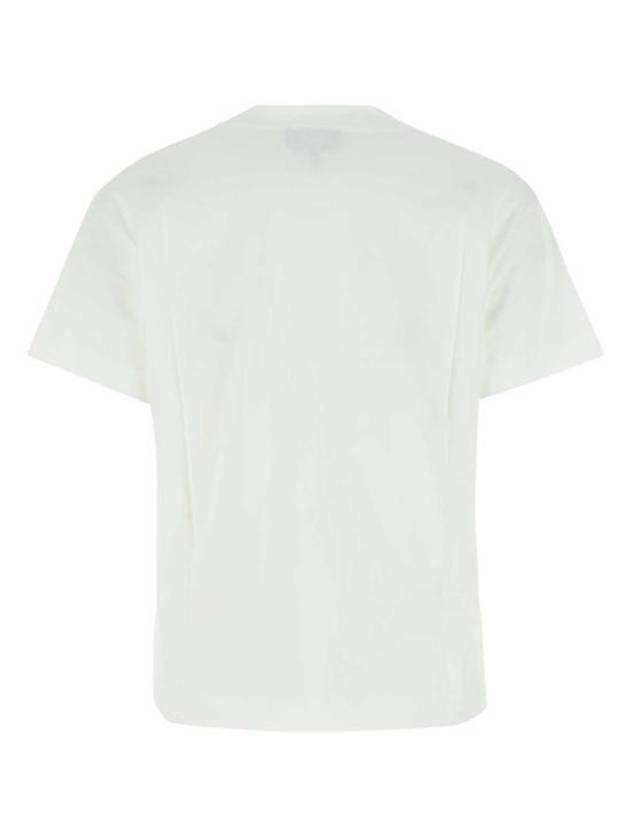 Jade Logo Short Sleeve T-Shirt White - A.P.C. - BALAAN 3