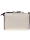 Embroidered Logo Clutch Bag Beige - ETRO - BALAAN 4