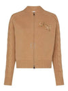 Armanda Cashmere Zip-Up Cardigan Camel - MAX MARA - BALAAN 2