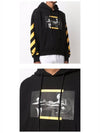 Caravaggio Painting Overfit Hoodie Black - OFF WHITE - BALAAN 6