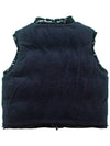 Reversible Glossy Padded Vest Black - DON’T ASK MY PLAN - BALAAN 5