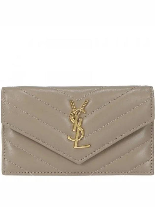 Monogram Card Business Holder 612808 AAA44 1722 1031091 - SAINT LAURENT - BALAAN 1