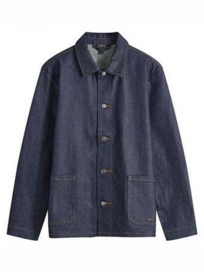 Kerlouan Denim Shirt Jacket Navy - A.P.C. - BALAAN 2