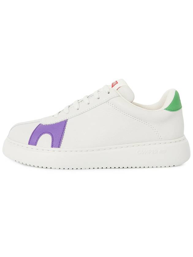 Twins Non Dyed Leather Low Top Sneakers White - CAMPER - BALAAN 4