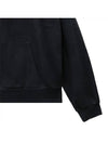 Triomphe Loose Cotton Cashmere Hoodie Black - CELINE - BALAAN 7