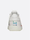 VLTN Logo Rainbow Banding Low-Top Sneakers White - VALENTINO - BALAAN 6