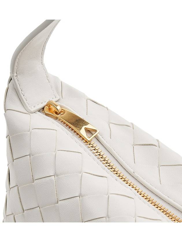 Candy Wallace Intrecciato Tote Bag White - BOTTEGA VENETA - BALAAN 9