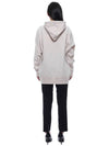 Women's Mansell Logo Oversized Hooded Sweatshirt SW0001FA A1M07E 23EC 24S - ISABEL MARANT - BALAAN 5