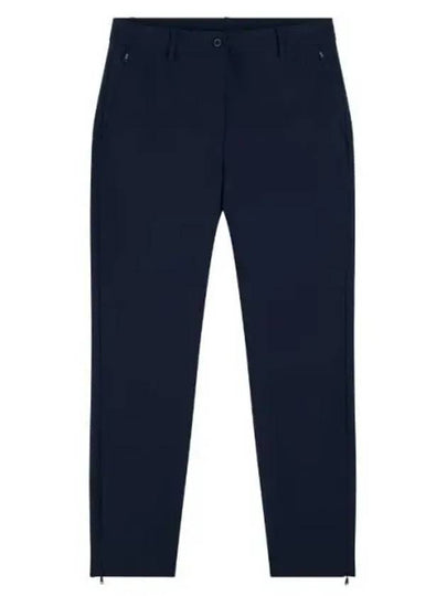 PIA Mid Waist Straight Pants Navy - J.LINDEBERG - BALAAN 2