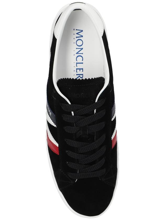 Monaco M Low Top Sneakers Black - MONCLER - BALAAN 7