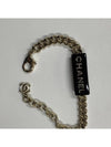 Lettering black gold bracelet AB9375 - CHANEL - BALAAN 5