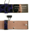 Enamel Buckle Glossy Leather Belt Purple - DOLCE&GABBANA - BALAAN 7