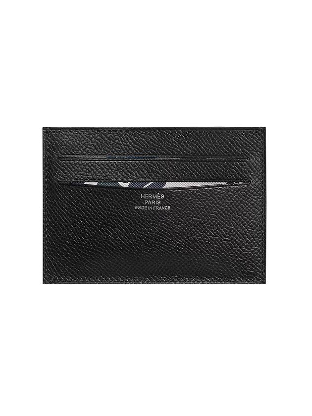 Citizen Twill Card Wallet Noir - HERMES - BALAAN 1